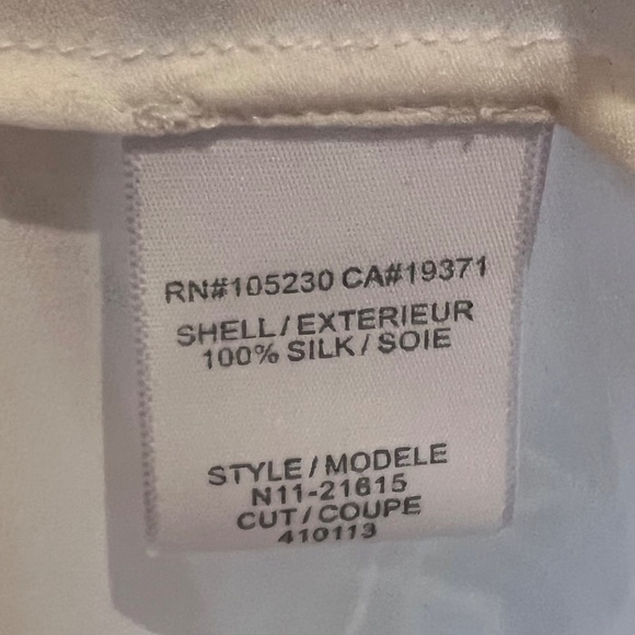 Joie Drapey Silk Raglan-Sleeved Blouse Size L - Picture 9 of 10